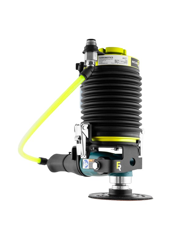 Le kit comprend : FerRobotics ACF-K + Outil Dynabrade Ref. 52635