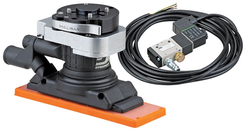 2-3/4" L x 8" L (70 mm x 203 mm) Ponceuse Dynaline Robotique, Aspirateur Central