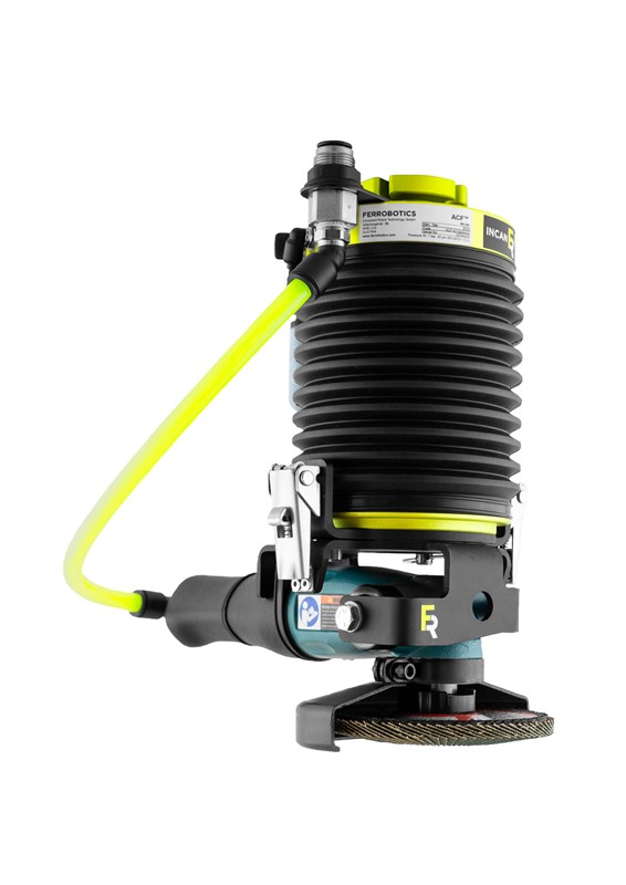 Le kit comprend : FerRobotics ACF-K + Outil Dynabrade Ref. 52639