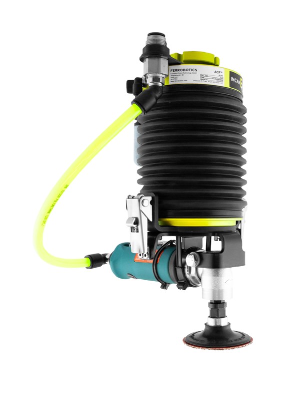 Le kit comprend : FerRobotics ACF-K + Outil Dynabrade Ref. 54771